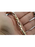 Dviejų spalvų 14k Gold unikali inkaro grandinėlė naujas modelis Puikus! cc044yw