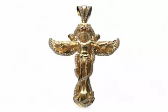 Золота кулон ★ Zlotychlopak.pl ★ Золота пробка 585 333 низька ціна