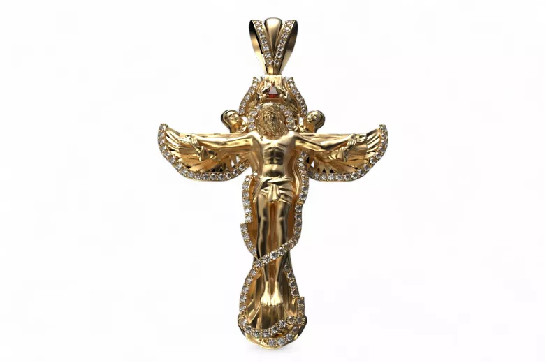 Gold pendant ★ zlotychlopak.pl ★ Gold sample 585 333 low price