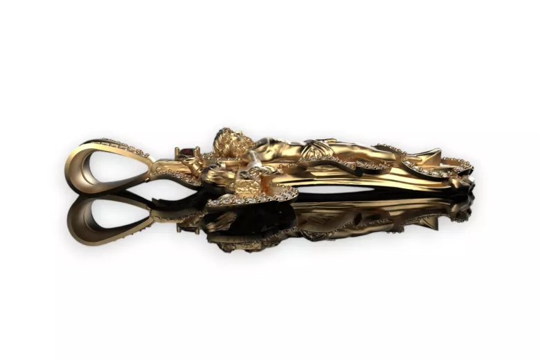 Gold pendant ★ zlotychlopak.pl ★ Gold sample 585 333 low price