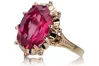 Ruby Original Vintage 14K Rose Gold Ring Vintage vrc079r