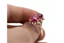 Ruby Original Vintage 14K Rose Gold Ring Vintage vrc079r
