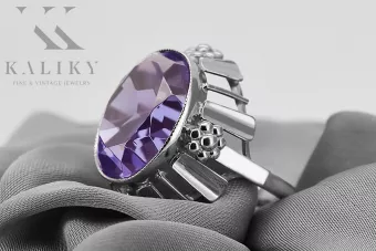 Руска съветска роза 14k 585 злато Александрит Рубин Изумруд Сапфир Циркон пръстен vrc014