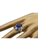 Inel Safir Lira sterlină de argint 925 Stil Vintage vrc043s