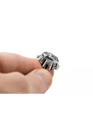 Zircon Sterling silver 925 Ring Vintage Jewlery vrc043s