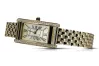Yellow 14k 585 gold Lady wrist watch Geneve lw104ydg&lbw004y