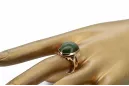 Russian rose Soviet pink USSR red 585 583 gold amber ring vrab004