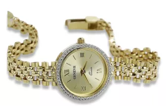 Reloj ★ de oro para damas zlotychlopak.pl Pureza de oro 585 333 ¡★ Precio bajo!