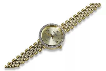Gold ladies watch ★ zlotychlopak.pl ★ Gold purity 585 333 Low price!