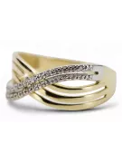 Russian Soviet rose pink 14k 585 gold Vintage ring vrn001
