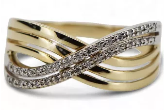 Russe Rose Rose Rose Rose 14K 585 Bague Vintage en or VRN001