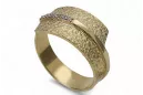 Rose soviétique russe rose 14k 585 bague vintage en or vrn001