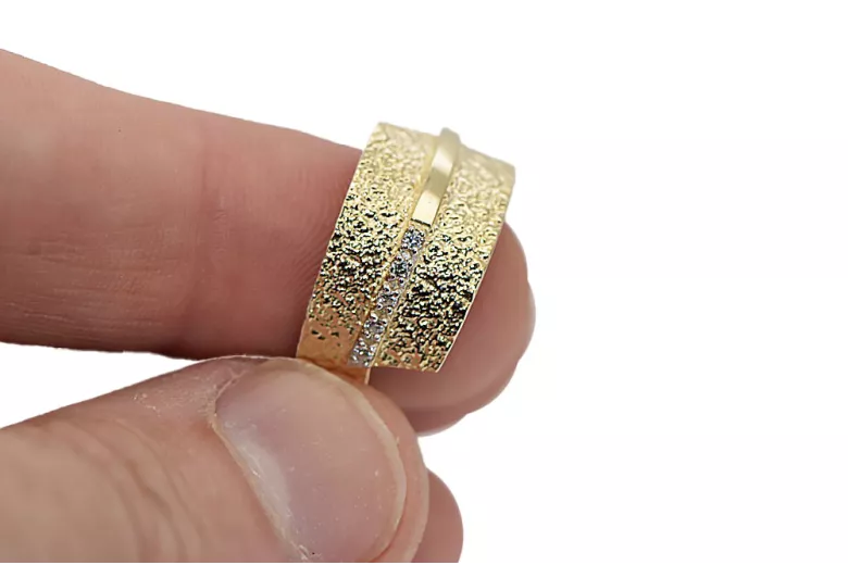 Ρωσική σοβιετική τριαντάφυλλα ροζ 14k 585 χρυσό vintage δαχτυλίδι vrn001