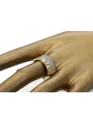 Ruso soviético rosa rosa 14k 585 oro Vintage anillo vrn001