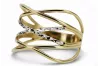 Yellow 14k 585 gold Fantazy lady ring crn005yw