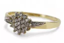 Russian Soviet rose pink 14k 585 gold Vintage ring vrn001