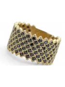 Ρωσική σοβιετική τριαντάφυλλα ροζ 14k 585 χρυσό vintage δαχτυλίδι vrn001