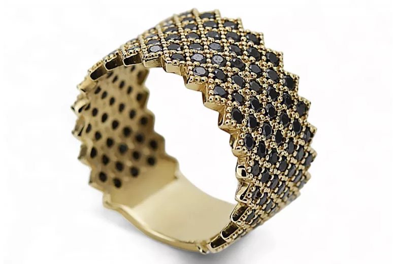 Руски съветски розов розов 14k 585 златен реколтар VRN001