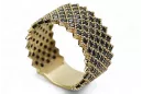 Russian Soviet rose pink 14k 585 gold Vintage ring vrn001