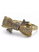 Russian Soviet rose pink 14k 585 gold Vintage ring vrn001
