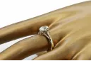 Russian Soviet rose pink 14k 585 gold Vintage ring vrn001