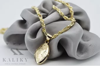 Colgante colgante de oro ★ https://zlotychlopak.pl/es/ ★ Gold Hallmark 585 333 Bajo precio