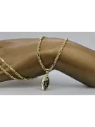 قلادة قلادة من الذهب ★ https://zlotychlopak.pl/ar/ ★ الذهب هولمرك 585 333 السعر المنخفض