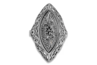 Russe Rose Rose Rose Rose 14K 585 Bague Vintage en or VRN016