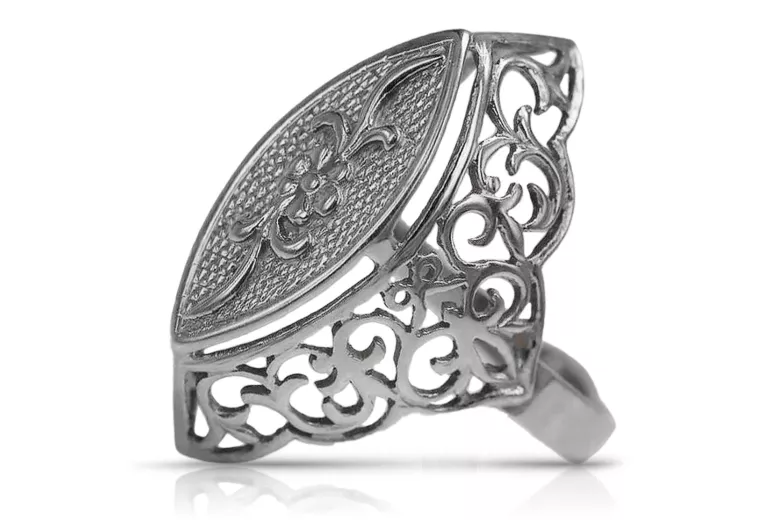 Russischer Sowjetrose Rosa 14k 585 Gold Vintage Ring Vrn016