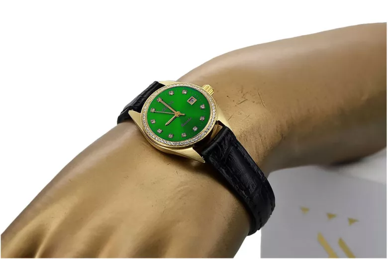 ساعة ذهبية للسيدات ★ https://zlotychlopak.pl/ar/ ★ الطهارة الذهب 585 333 السعر المنخفض!