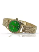 Gold men's watch Geneve ★ zlotychlopak.pl ★ Gold purity 585 333 Low Price!