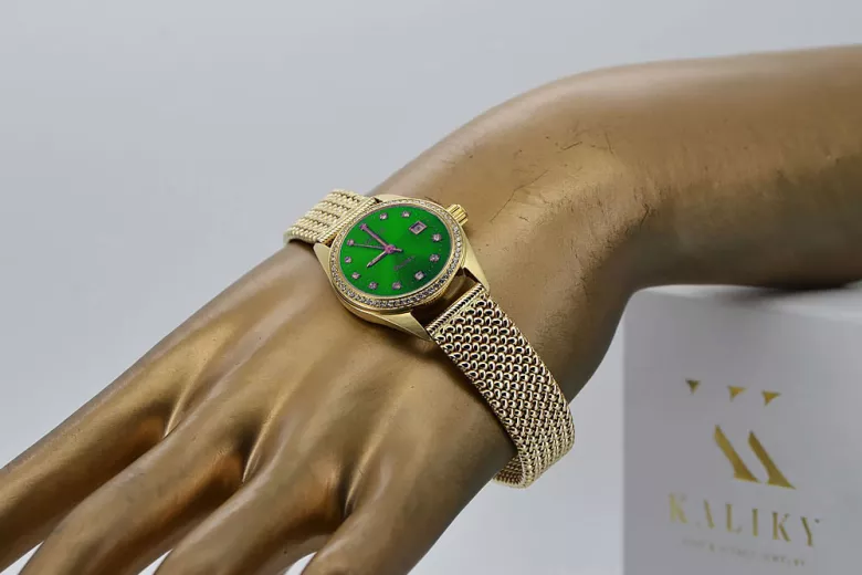 Reloj de oro Geneve ★ https://zlotychlopak.pl/es/ ★ Pureza de oro 585 333 ¡Precio bajo!