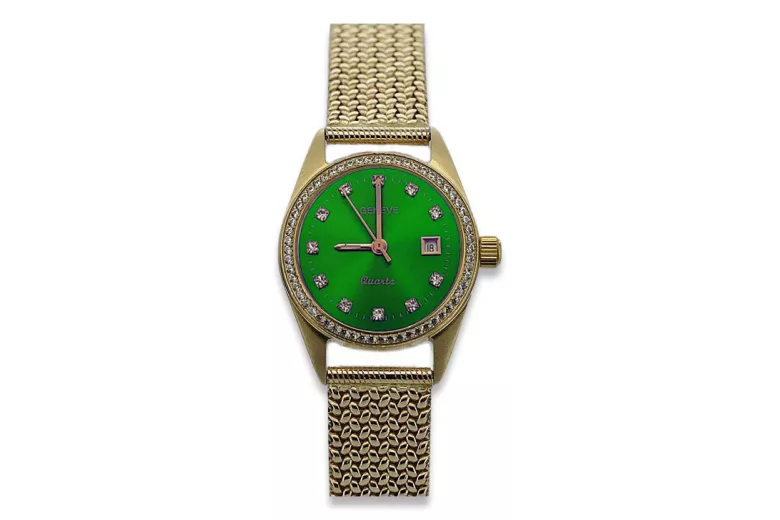 Reloj de oro Geneve ★ https://zlotychlopak.pl/es/ ★ Pureza de oro 585 333 ¡Precio bajo!
