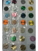 14karátové zlaté dámské hodinky, Geneve Quartz lw078ydg&lbw003y