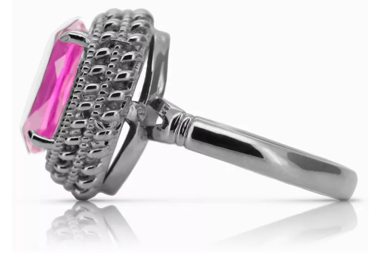 Inel sovietic rusesc din aur 585 trandafir 14k alexandrit rubin smarald safir zircon vrc014