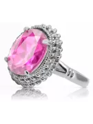 Ruso soviético rosa 14k 585 oro Alejandrita Rubí Esmeralda Zafiro Circón anillo vrc014