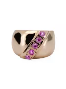 Amethyst Original Vintage 14K Rose Gold Ring Vintage style vrc036r