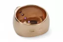 Amethyst Original Vintage 14K Rose Gold Ring Vintage style vrc036r