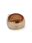 Винтидж стил Пръстен Жълт перидот Оригинално ретро 14k розово злато vrc036r