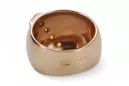 Винтидж стил Пръстен Жълт перидот Оригинално ретро 14k розово злато vrc036r