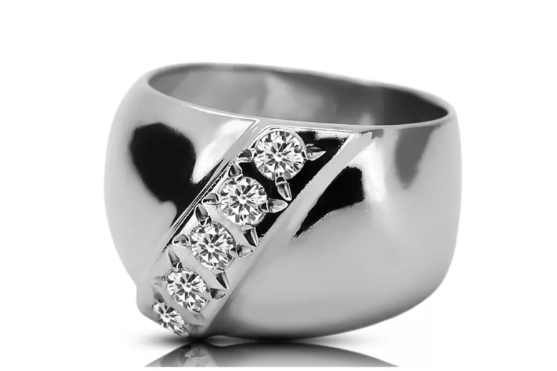 Einstellung Originales Vintage-Roségold aus 14 Karat Ring Vintage Stil vrc036r