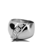Inel Stil Vintage Setare Original vintage din aur roz de 14k vrc036r