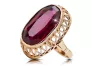 Ring Ruby Original Vintage 14K Rose Gold Vintage style vrc129r