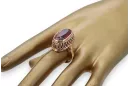Vintage Inel Rubin Original vintage din aur roz de 14k vrc129r