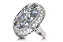 Einstellung Originales Vintage-Roségold aus 14 Karat Ring Vintage vrc129r