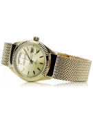 Gold men's watch Geneve ★ zlotychlopak.pl ★ Gold purity 585 333 Low Price!