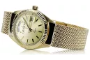 Gold men's watch Geneve ★ zlotychlopak.pl ★ Gold purity 585 333 Low Price!