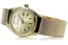 copie de Jaune 14K 585 Gold Unisexe Watch Geneve MW013YDG & MBW014YO