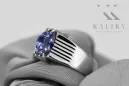 Russische sowjetische Rose 14K 585 Gold Alexandrite Rubin Smaragd Saphir Zirkon Ring VRC007
