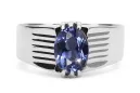 Russische sowjetische Rose 14K 585 Gold Alexandrite Rubin Smaragd Saphir Zirkon Ring VRC007